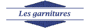 Les garnitures