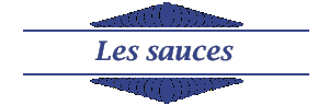 Les sauces